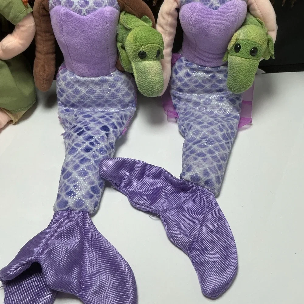 Lot of 3 The Petting Zoo Plush Rag Dolls Mermaid Zookeeper 16" Stuffed Toys - Picture 5 of 11